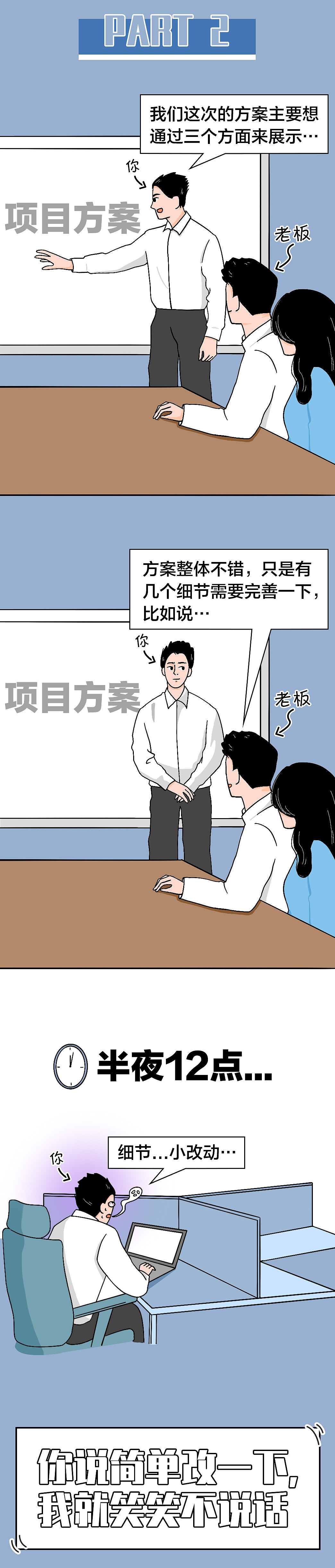 打工人系列条漫插画-公众号宣传条漫（图ZMzIzMjYxMDky） - 短篇/格漫 - 站酷设计师dadaend原创素材 - 站酷ZCOOL