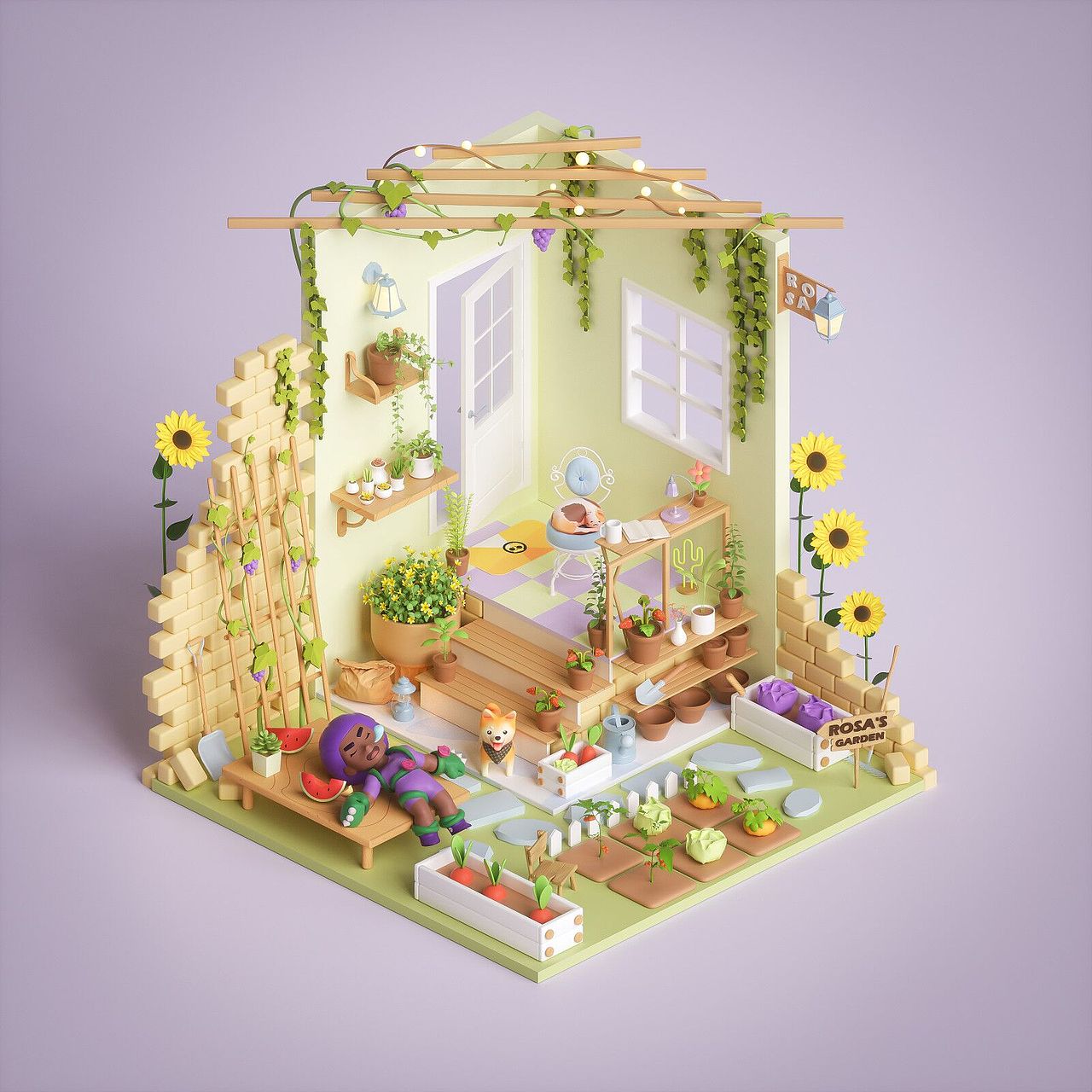 OC第二十一期学员作品——NiaoNiao的C4D课堂(上)