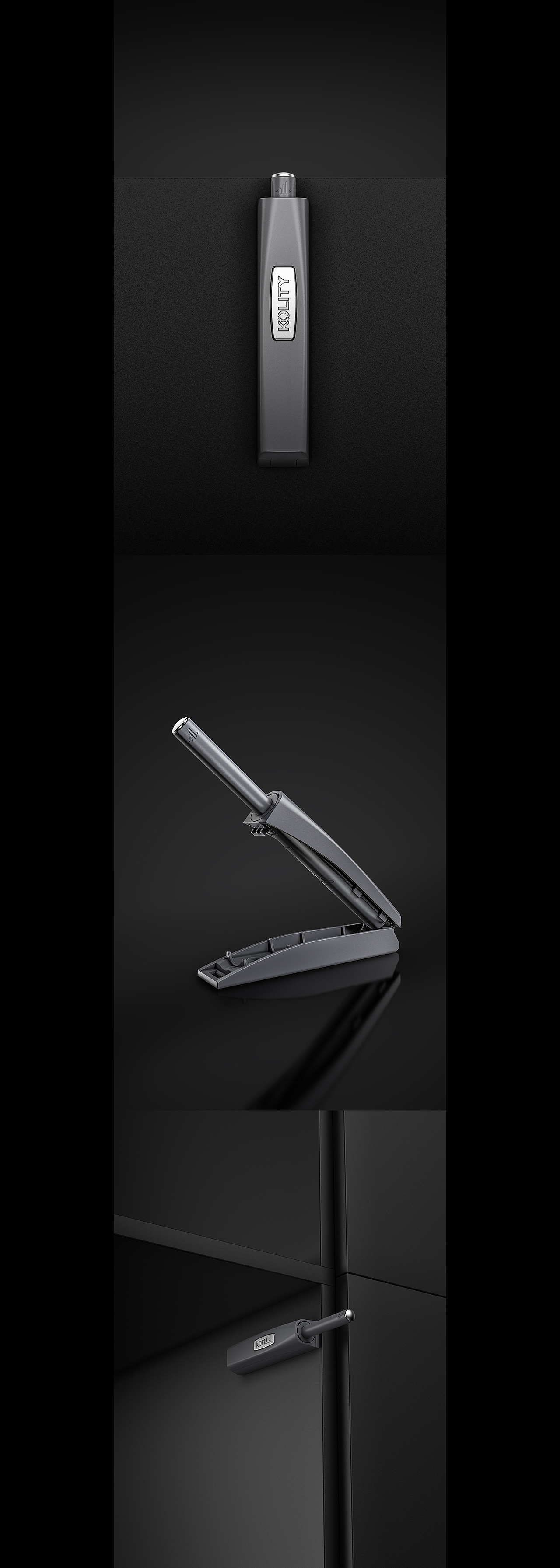 又又一些五金产品渲染图 铰链、反弹器（图ZMzE2ODg5NTIw） - 产品 - 站酷设计师antes原创素材 - 站酷ZCOOL