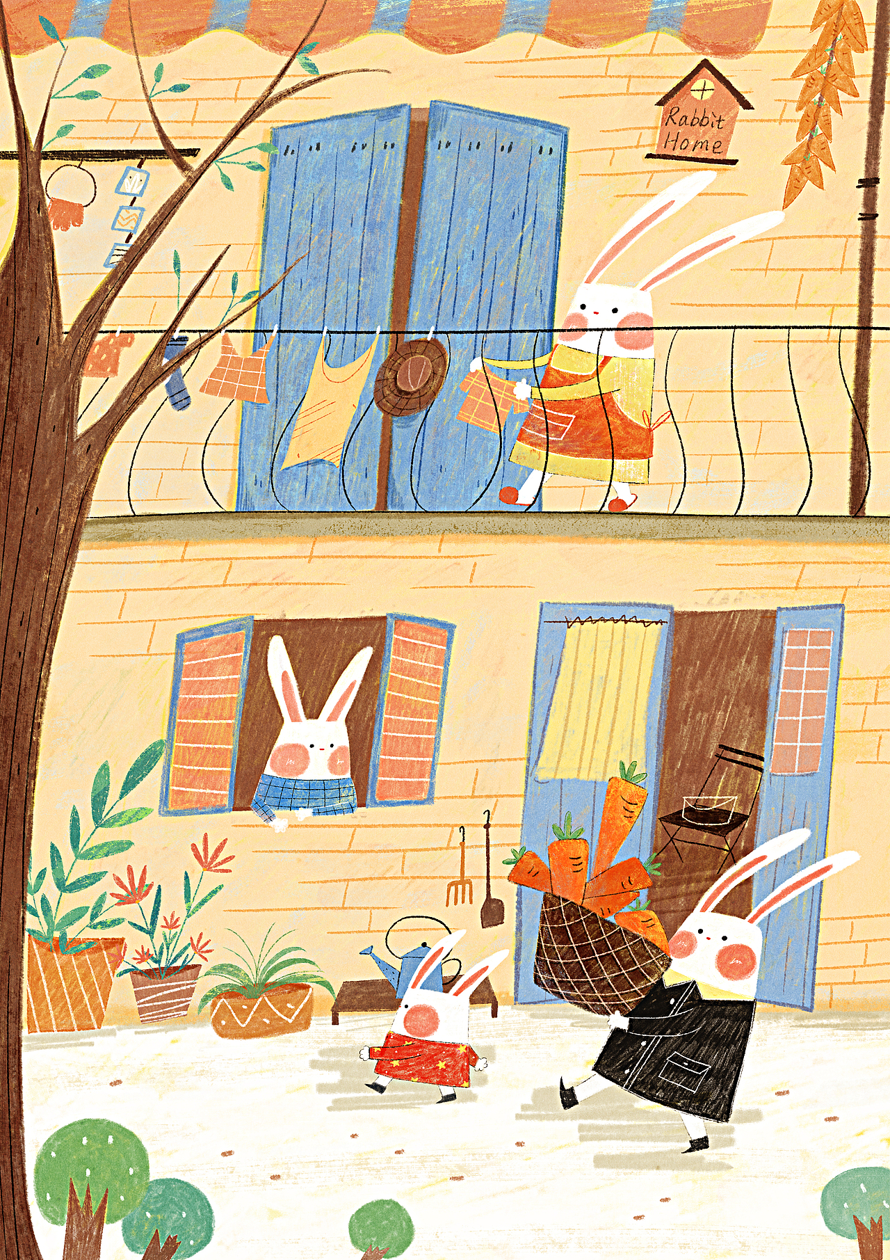 近期小动物插画合集（图ZMzI2MDQ2OTUy） - 绘本 - 站酷设计师爱画画的鱼籽兔原创素材 - 站酷ZCOOL