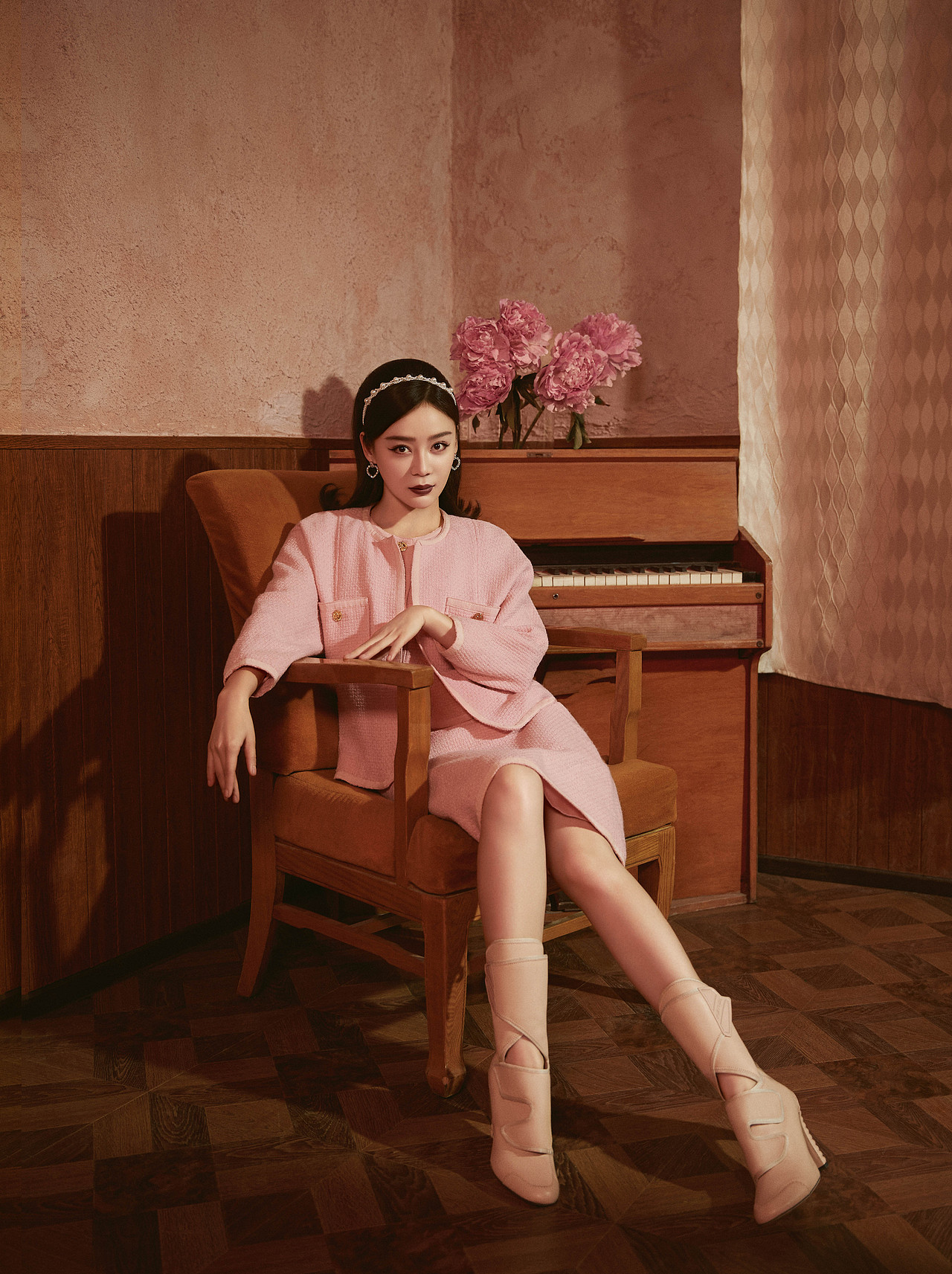 杂志摄影后期修图~袁姗姗