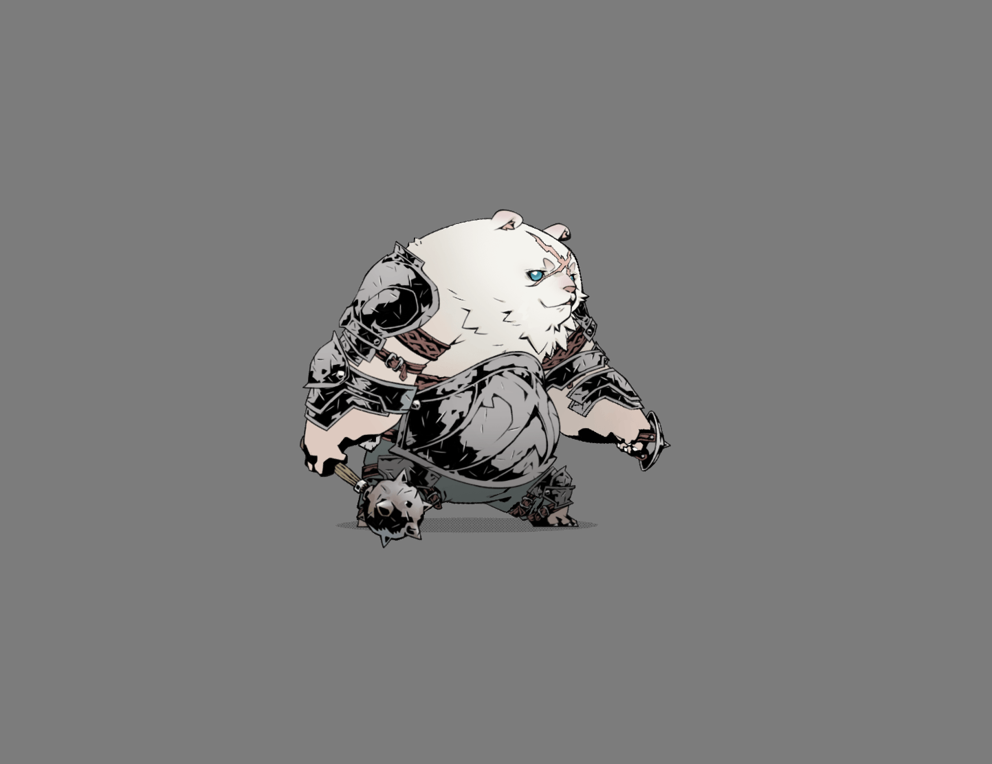 bear-spine-pose（图ZMzUyMzI5ODk2） - 独立游戏 - 站酷设计师三栖人设计原创素材 - 站酷ZCOOL