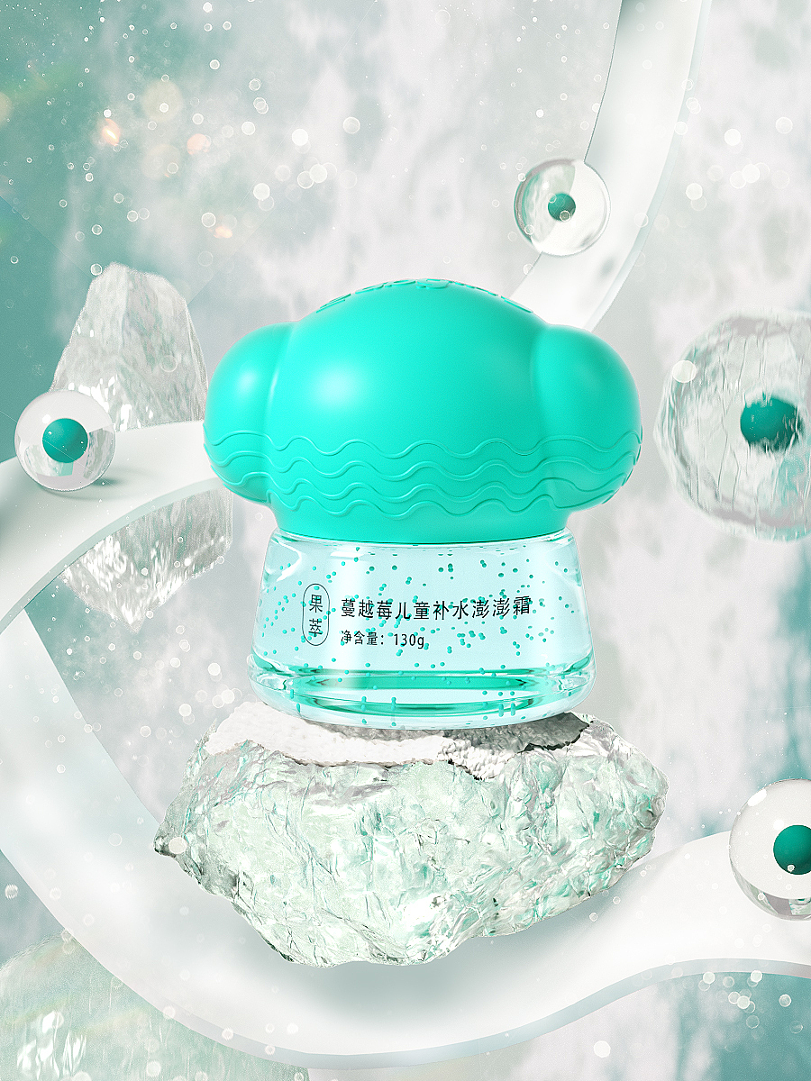 C4D电商设计 KV设计建模渲染