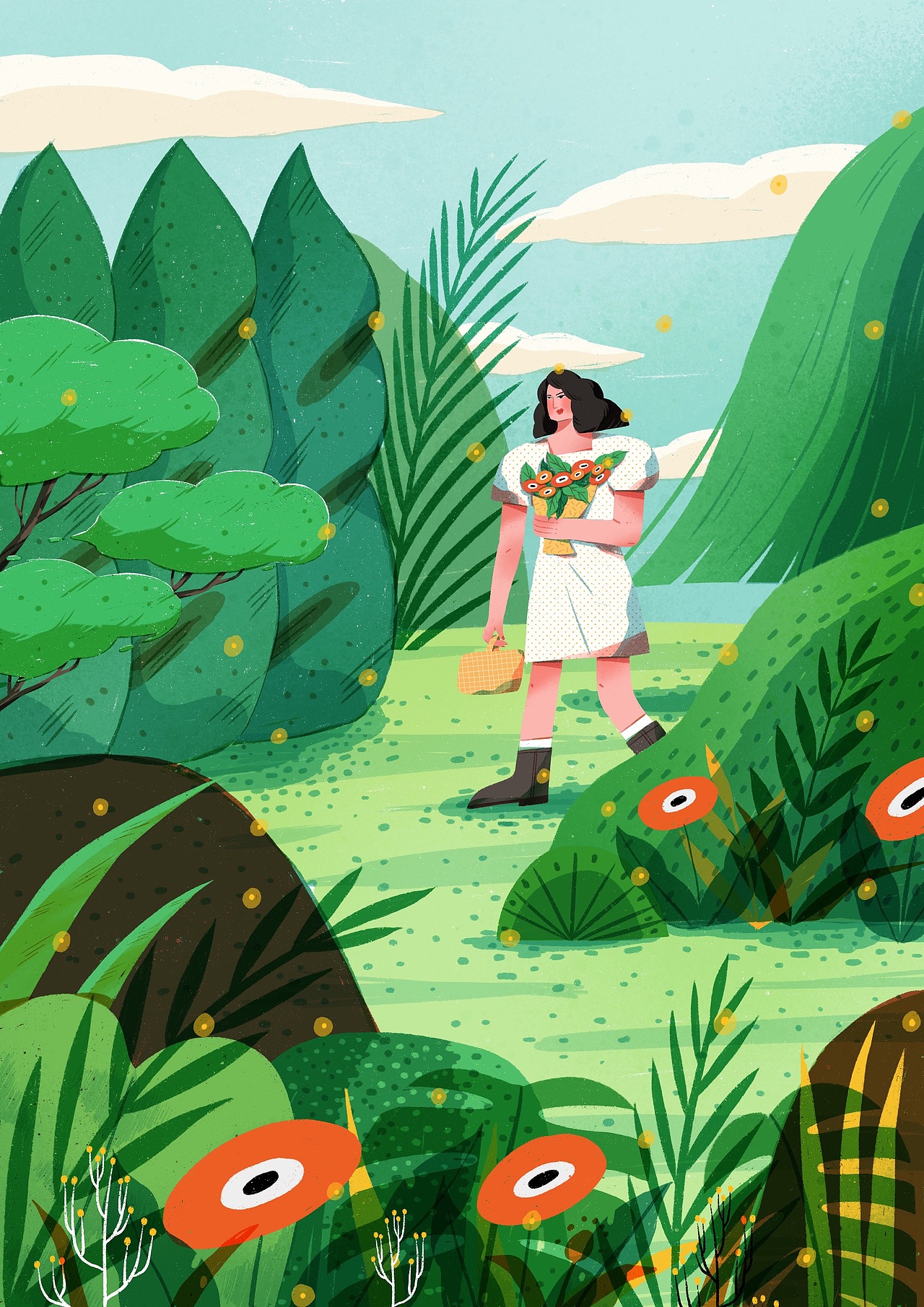 2023年-业余与插画-成长和生长（图ZMzYyMzAxODQ0） - 创作习作 - 站酷设计师业余的Sylvia原创素材 - 站酷ZCOOL