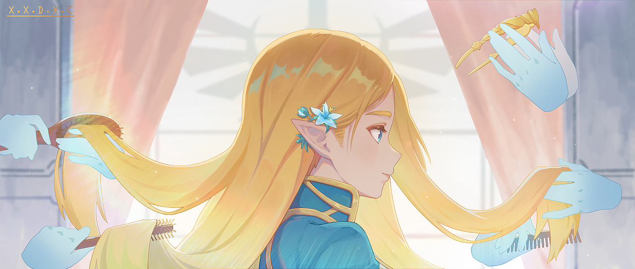 梳妆（图ZMzM3NzAxNjY4） - 创作习作 - 站酷设计师唏嘘的星辰原创素材 - 站酷ZCOOL