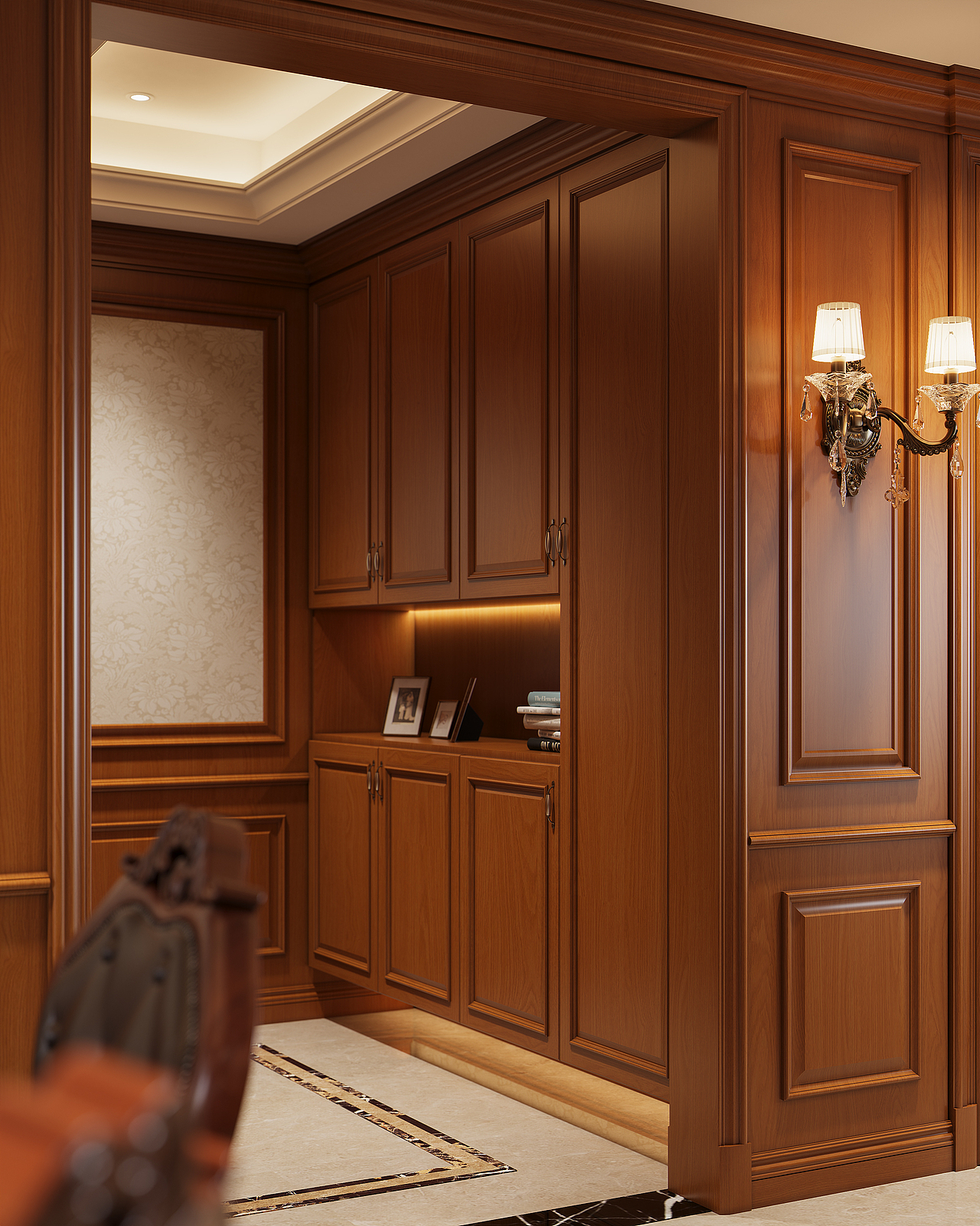 美式（图ZMzEzMzg3NTU2） - 家装设计 - 站酷设计师魔方设计表现原创素材 - 站酷ZCOOL