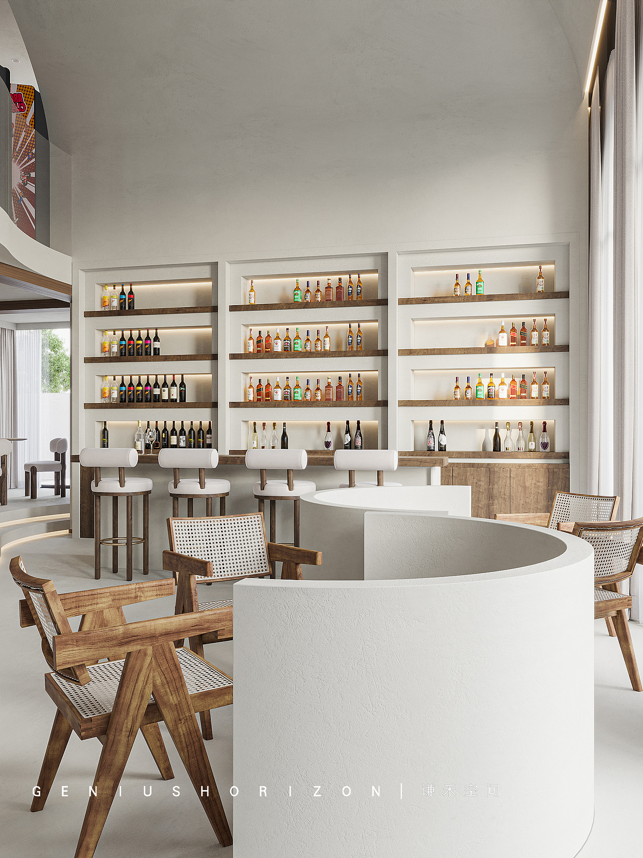 谦禾空间设计 隐山视觉 | 侘寂民宿设计