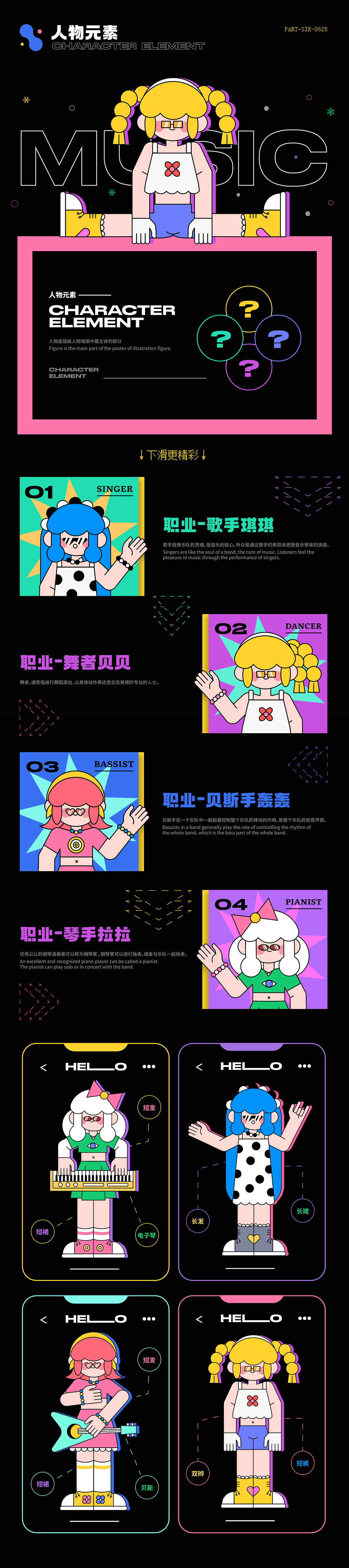 QQ音乐线上party全视角海报延展