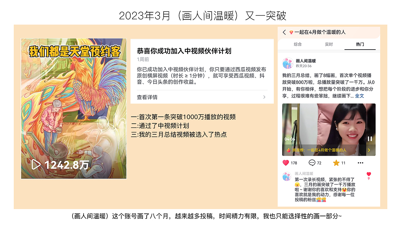《画人间温暖》 三月合集
