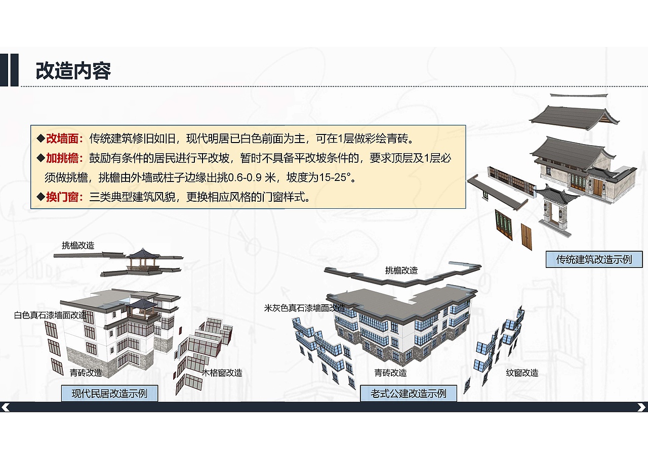 “美丽县城”建设项目—北横街沿街立面设计（图ZMzQ5MTI0Mzg4） - 建筑设计 - 站酷设计师爱笑的红薯原创素材 - 站酷ZCOOL