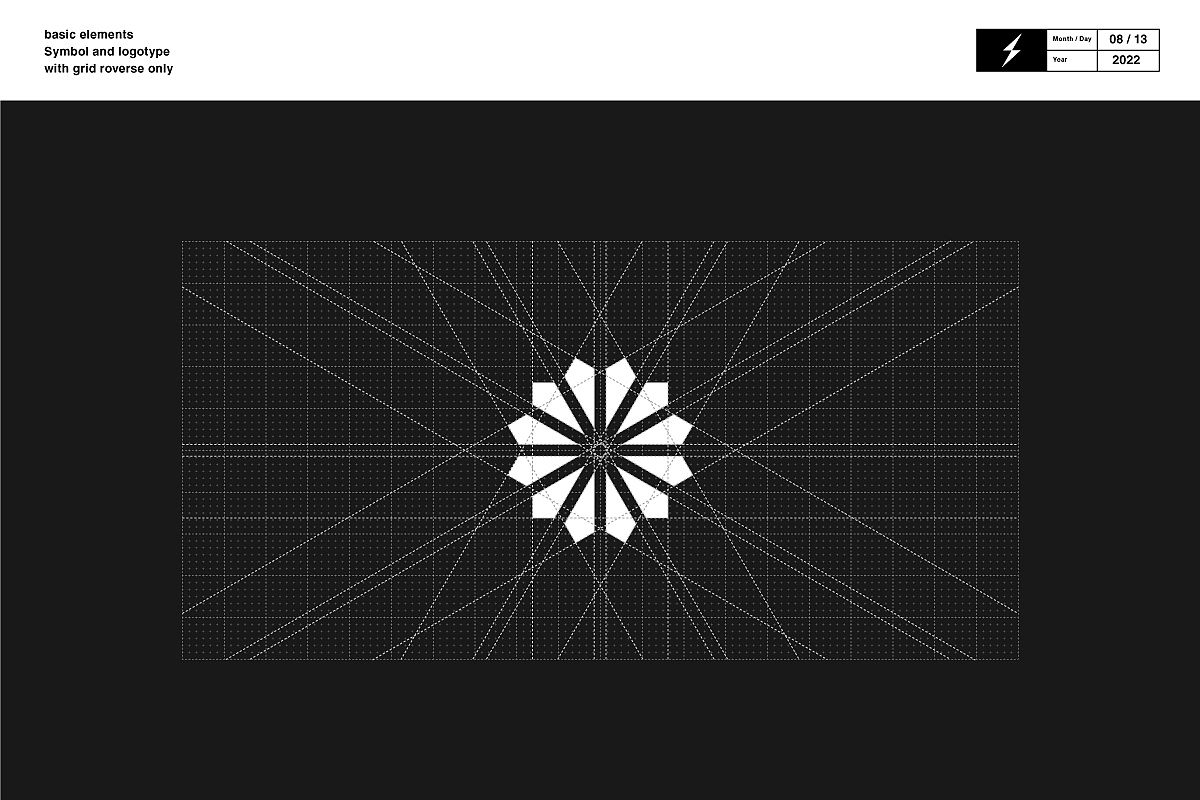 度量标准—圆形秩序标志图形设计logo