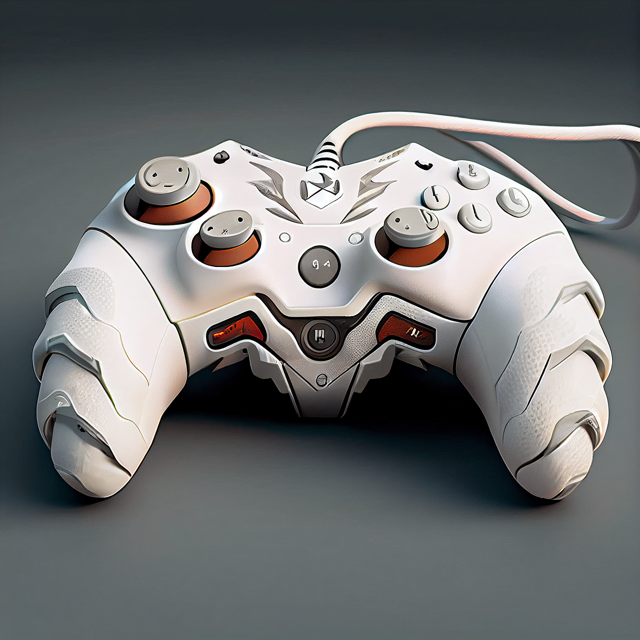 AI美术作品/白蛇 游戏三件套 键盘鼠标手柄