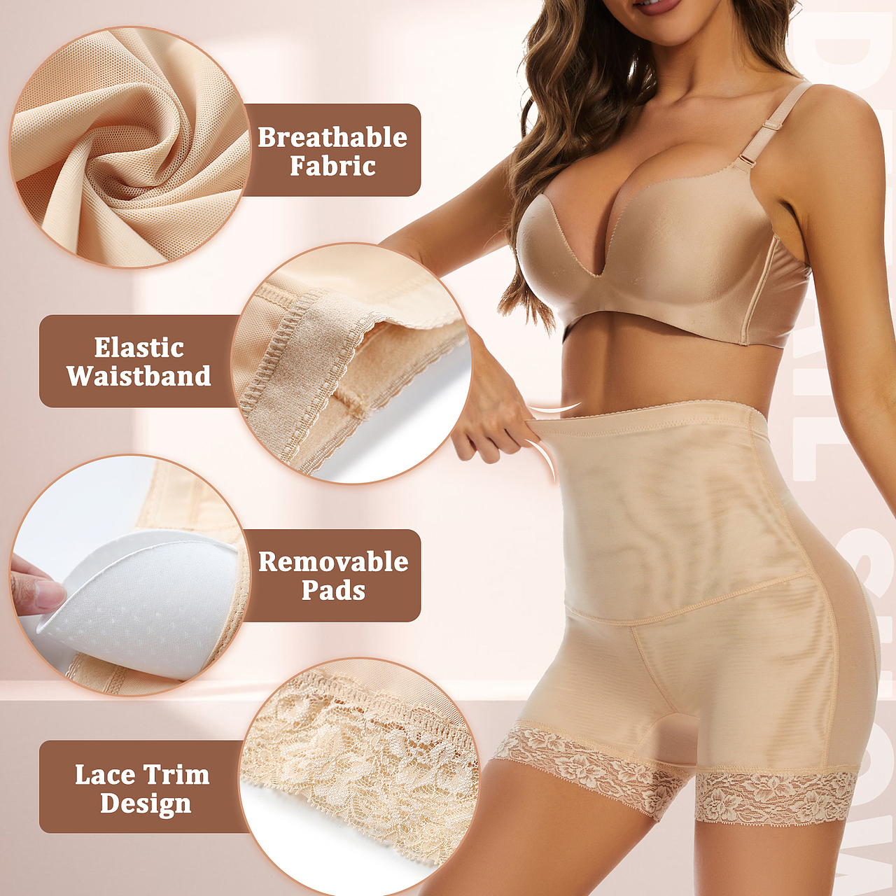 亚马逊服装提臀短裤主图A+（图ZMzQyNzA3Nzc2） - 其他平面 - 站酷设计师及时止孙原创素材 - 站酷ZCOOL