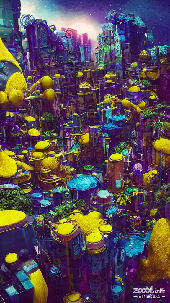 #AI创作实验室#【海绵宝宝的新世界（柠檬X海绵）】