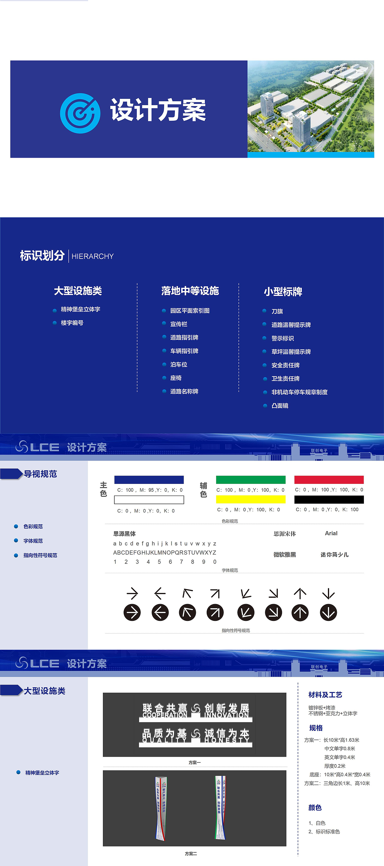 公司园区公共空间VI规划设计
