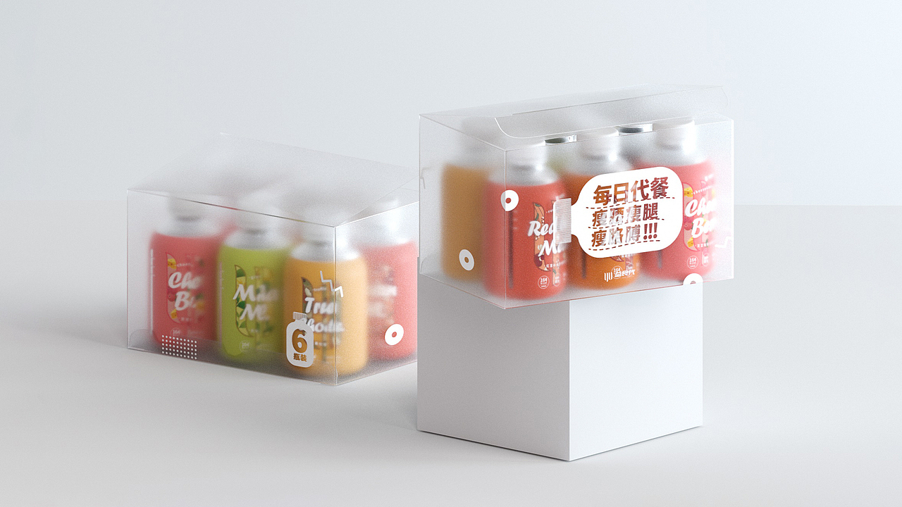 益食代·代餐奶昔包装设计（图ZMzAzODA2MTk2） - 包装 - 站酷设计师Averything原创素材 - 站酷ZCOOL