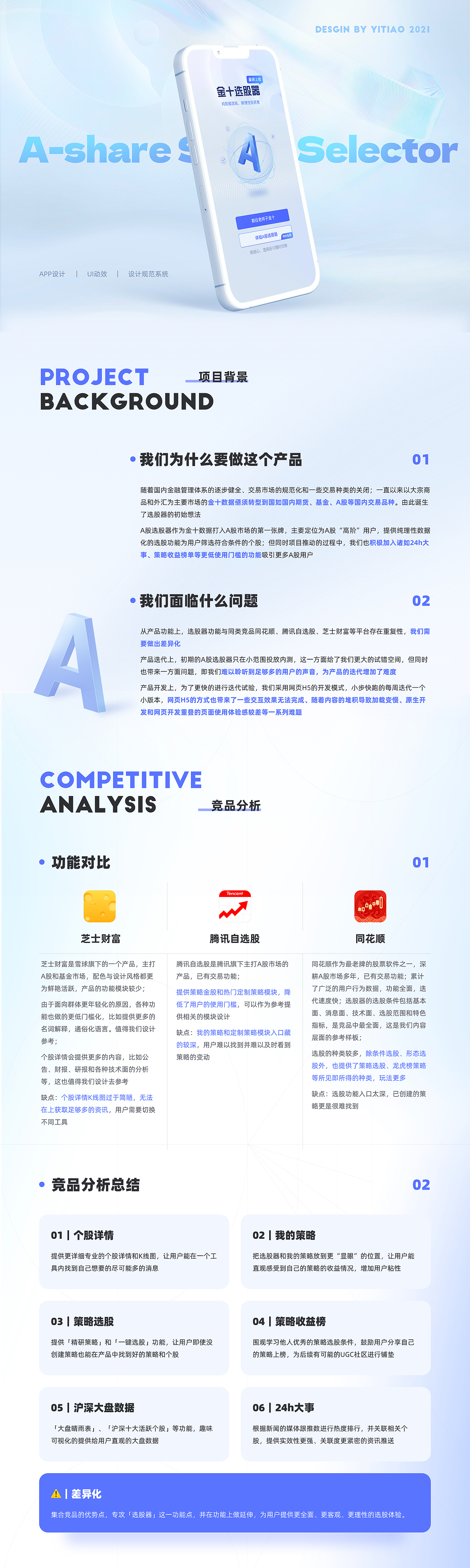 A股选股器产品设计项目总结（图ZMzAyMDAwMDI0） - APP界面 - 站酷设计师一条好好做设计原创素材 - 站酷ZCOOL
