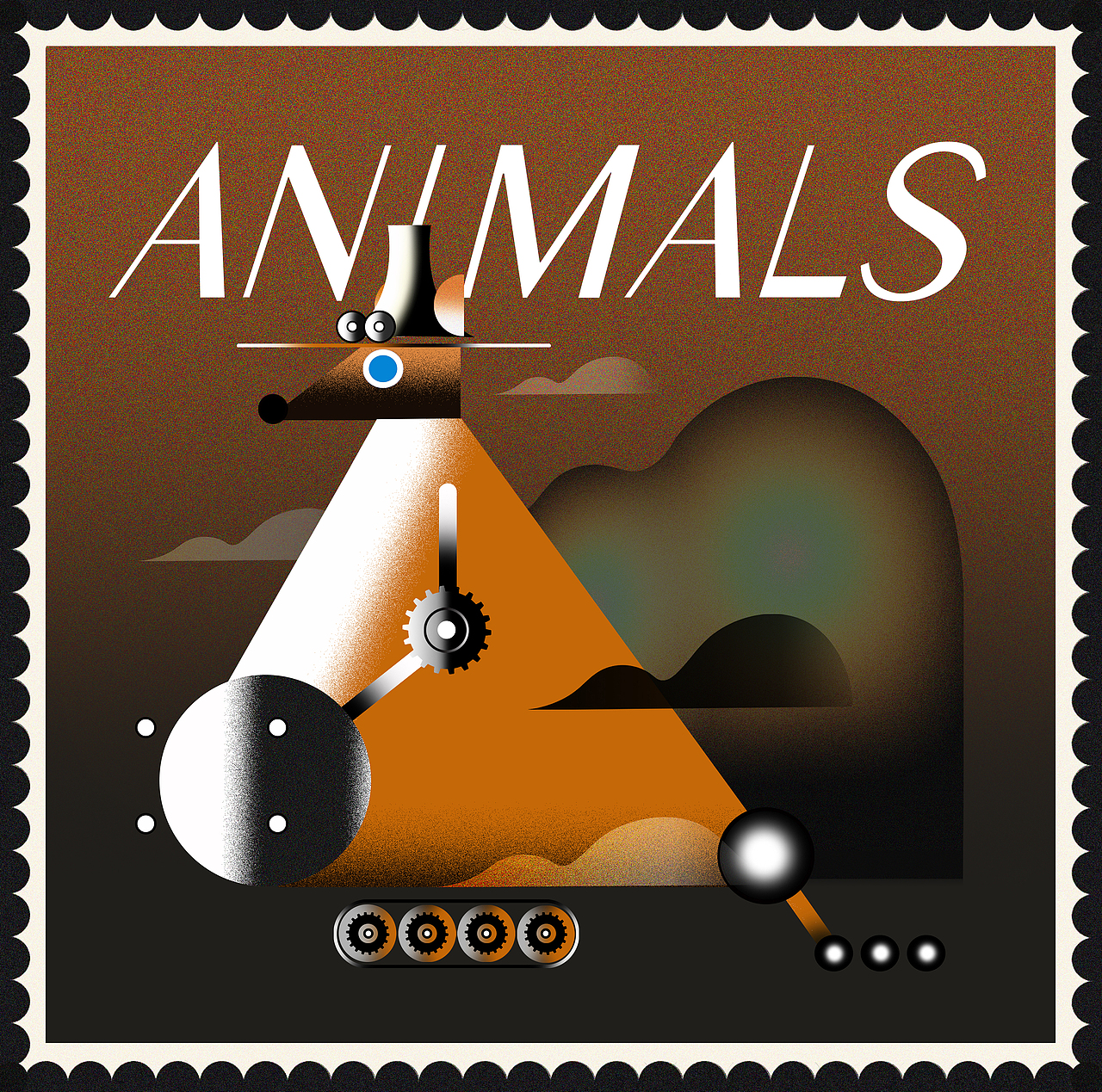 插画设计 - Mechanical Animal（图ZMzIyMzI3MzUy） - 图案 - 站酷设计师momo_gaga原创素材 - 站酷ZCOOL