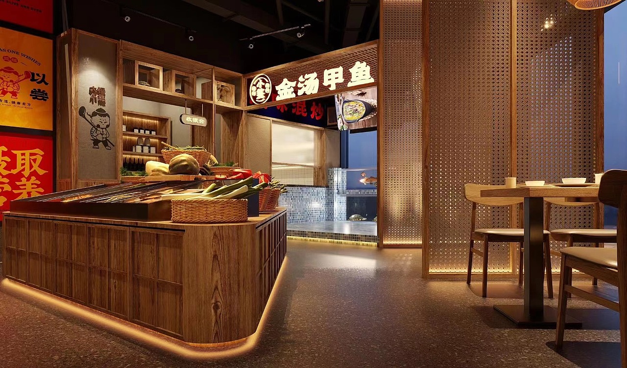 将“烟火气”融入品牌餐厅为了烘托食材本身的存在