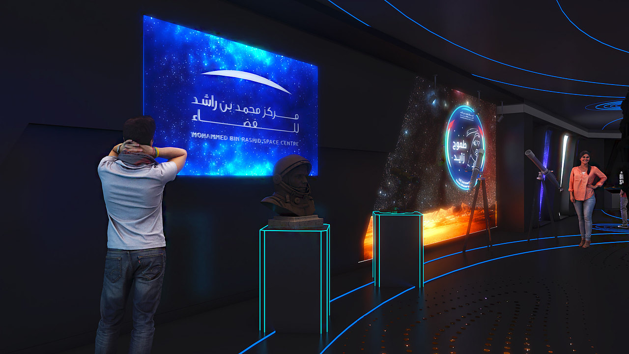 阿联酋穆罕默德·本·拉希德航天中心2020（图ZMzQ2MjQ5ODA0） - 展陈设计 - 站酷设计师客官你得先进门原创素材 - 站酷ZCOOL