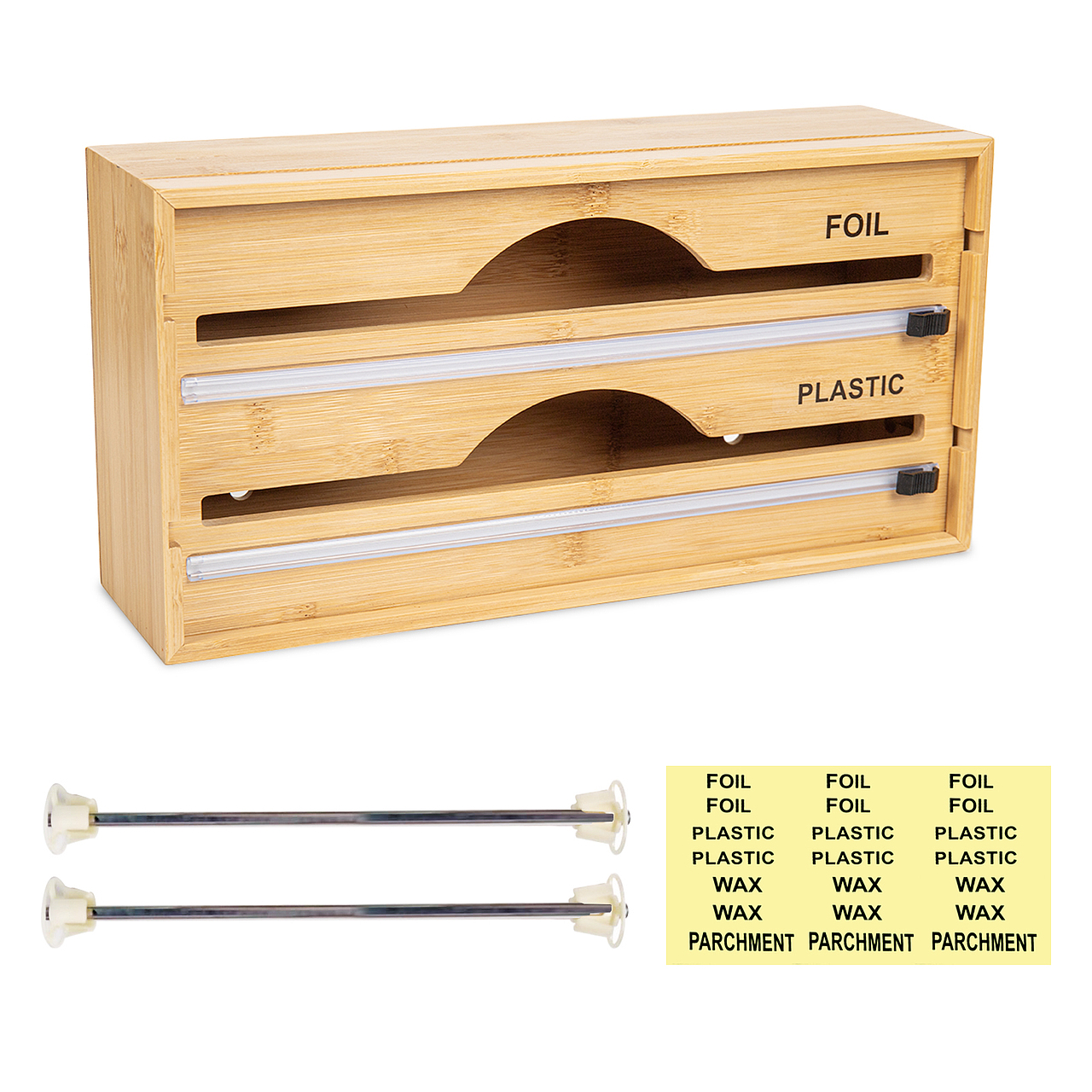 【亚马逊】二格保鲜膜切割器