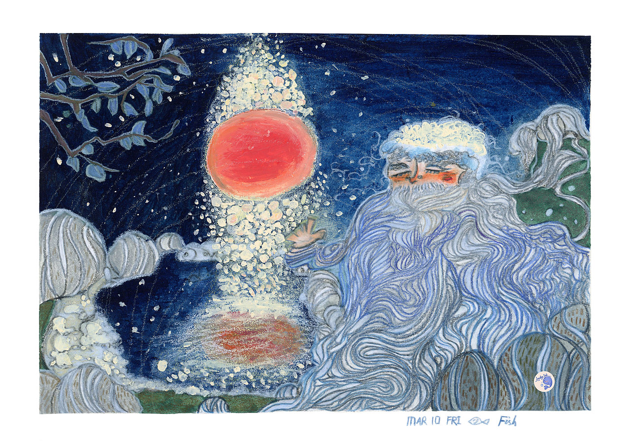 「万物有灵」系列（图ZMzUyNjg5MzQw） - 艺术插画 - 站酷设计师蓝鱼LandgeFish原创素材 - 站酷ZCOOL