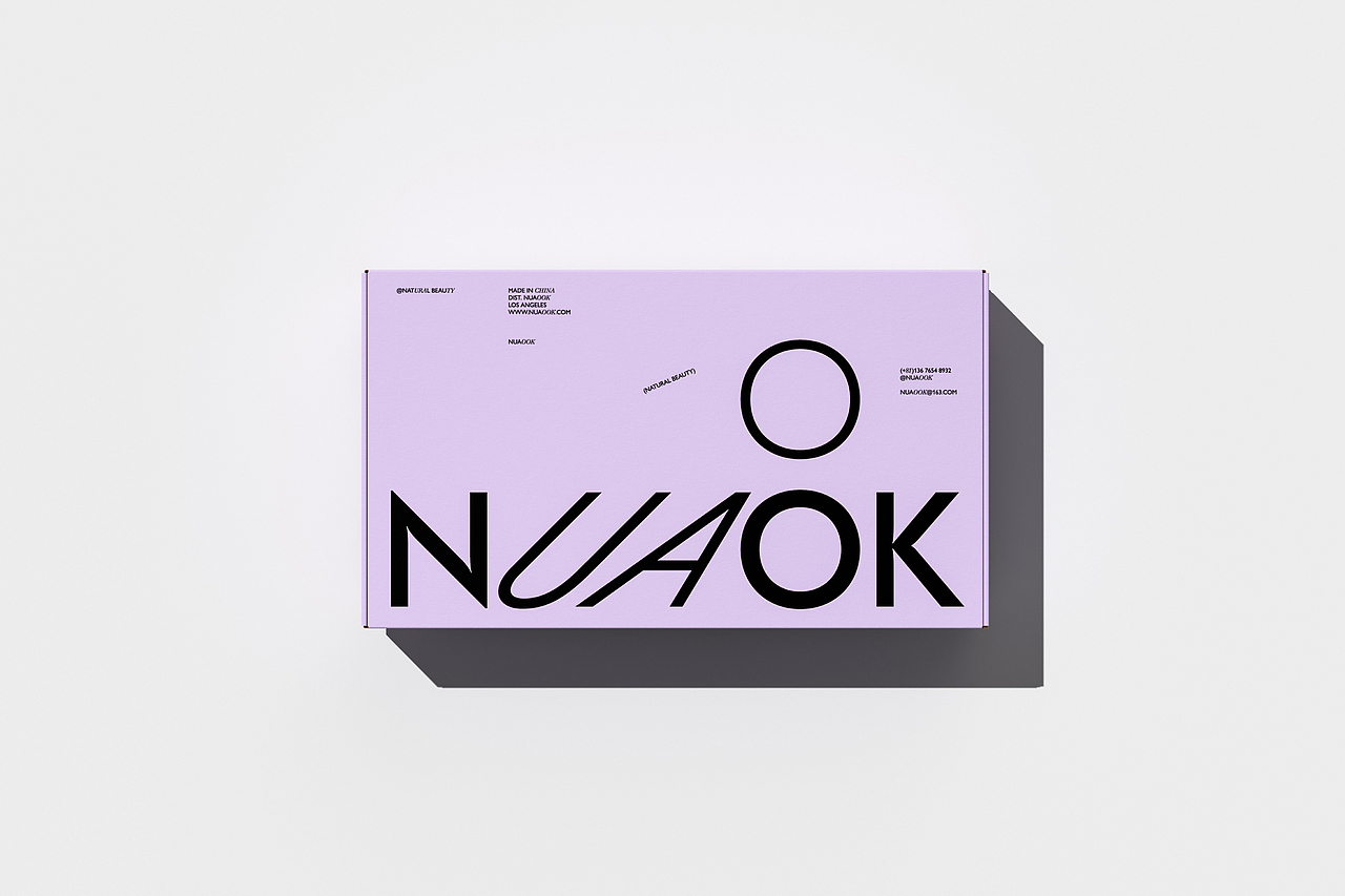 NUAOOK | 日化用品 化妆品 美妆品牌设计 包装设计