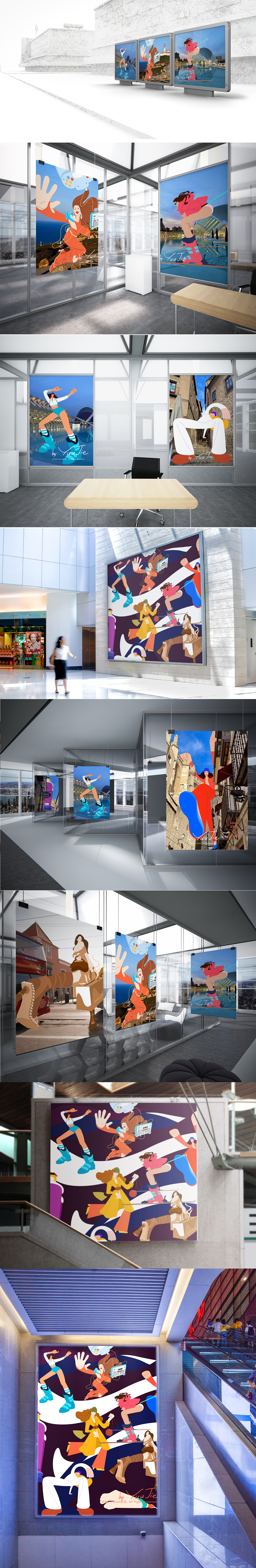 摄影+插画《托莱多小镇》