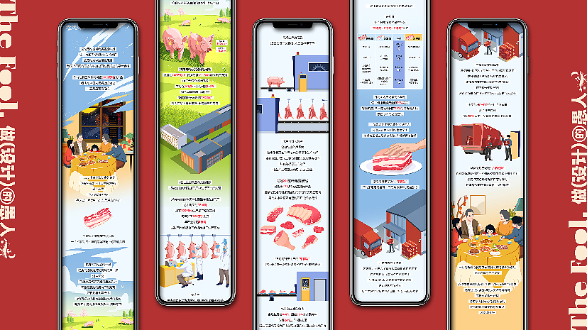 柒肉肉-长图（图ZMzMxNTQ3MTc2） - 商业插画 - 站酷设计师THEFOOL阿愚原创素材 - 站酷ZCOOL