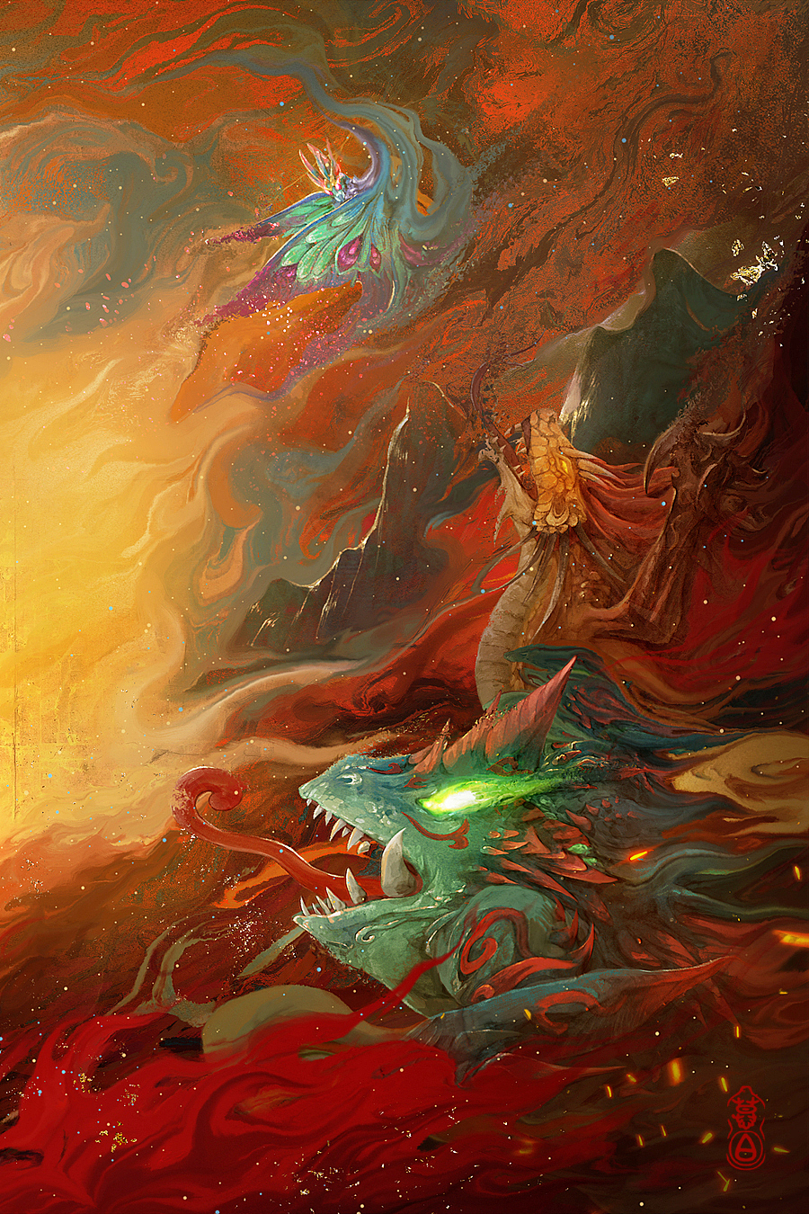 问道手游海报—战九幽 逆境成光