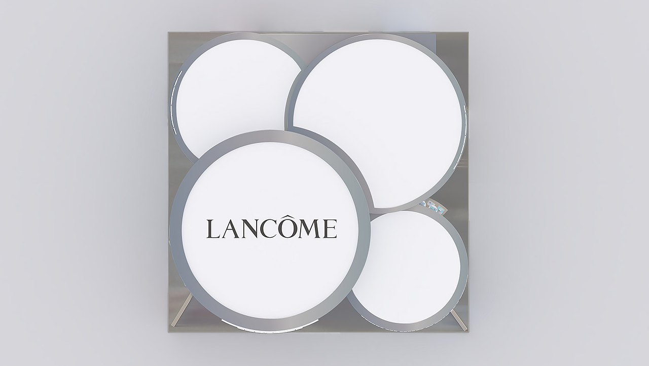 兰蔻品牌快闪店设计