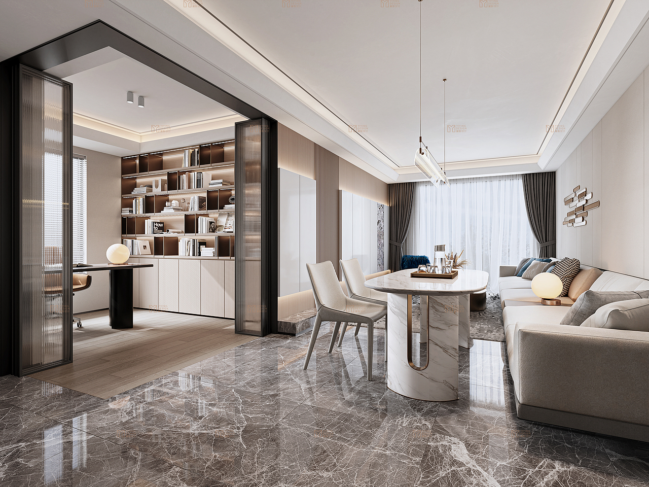 样板间案例┃样板间┃效果图