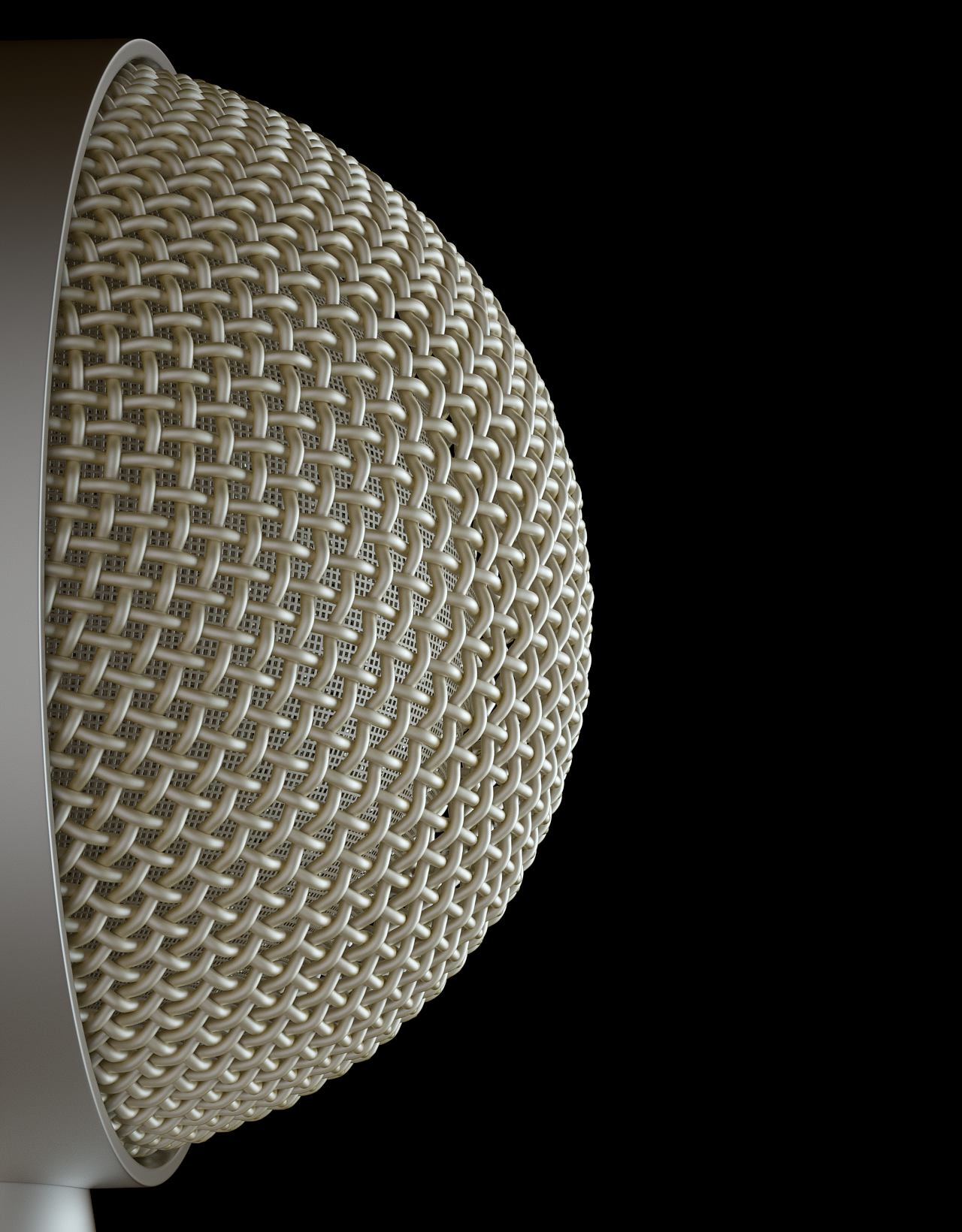 C4D麦克风产品建模渲染