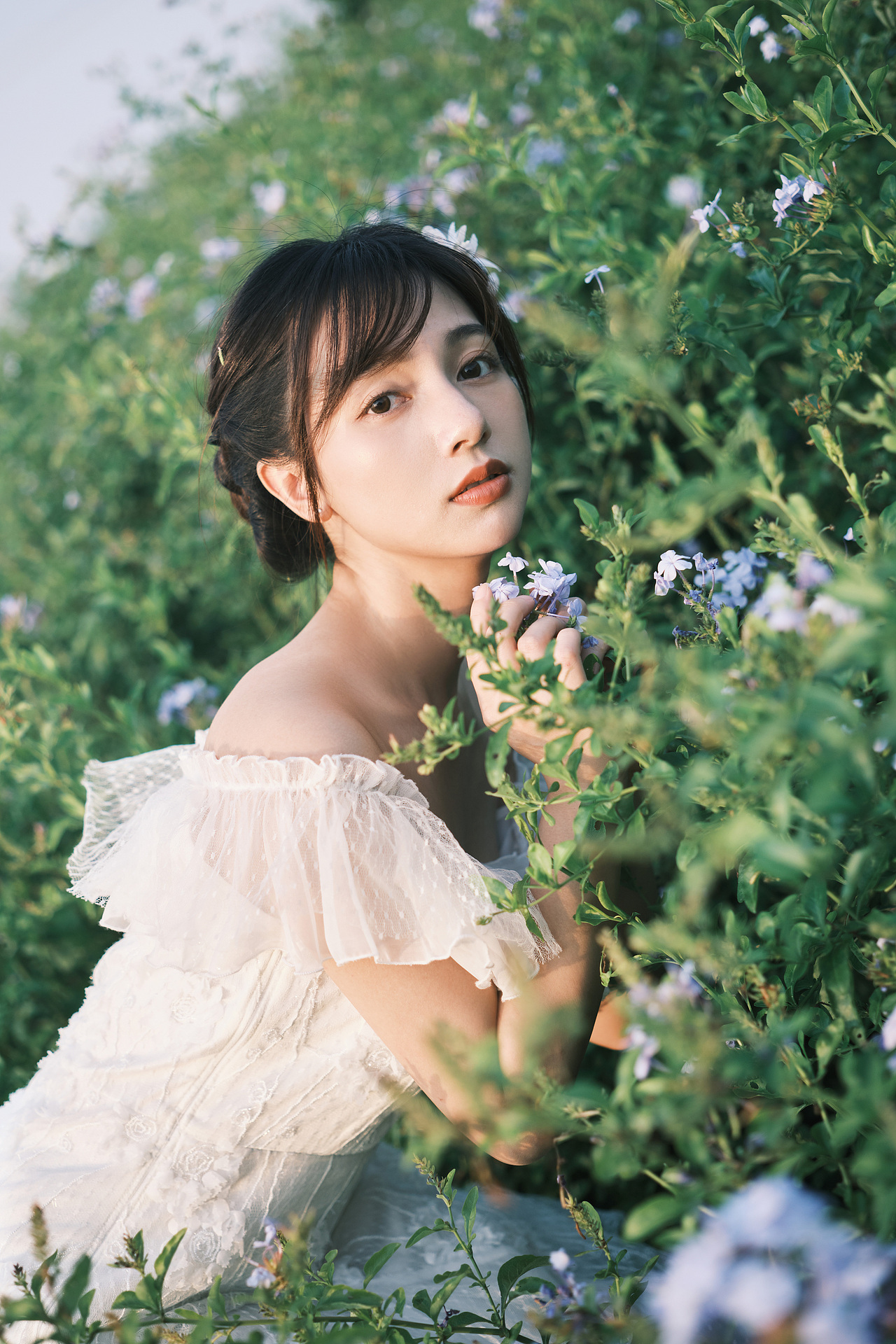 云端花海（图ZMzAxMTg4NzMy） - 人像摄影 - 站酷设计师一梵aloka原创素材 - 站酷ZCOOL