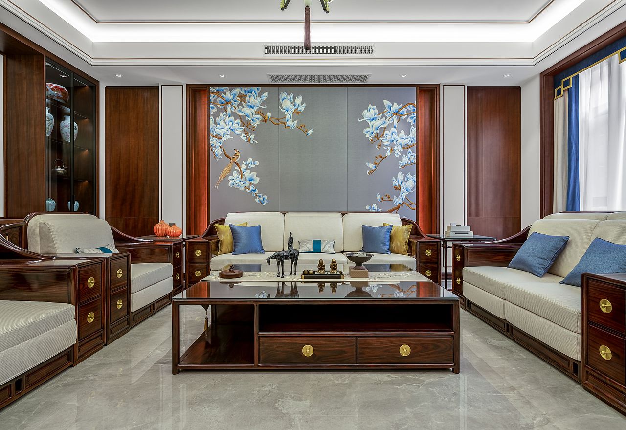 平山自建别墅新中式完工实景图（图ZMzA0NjEzOTMy） - 环境/建筑摄影 - 站酷设计师河北网高vr全景原创素材 - 站酷ZCOOL