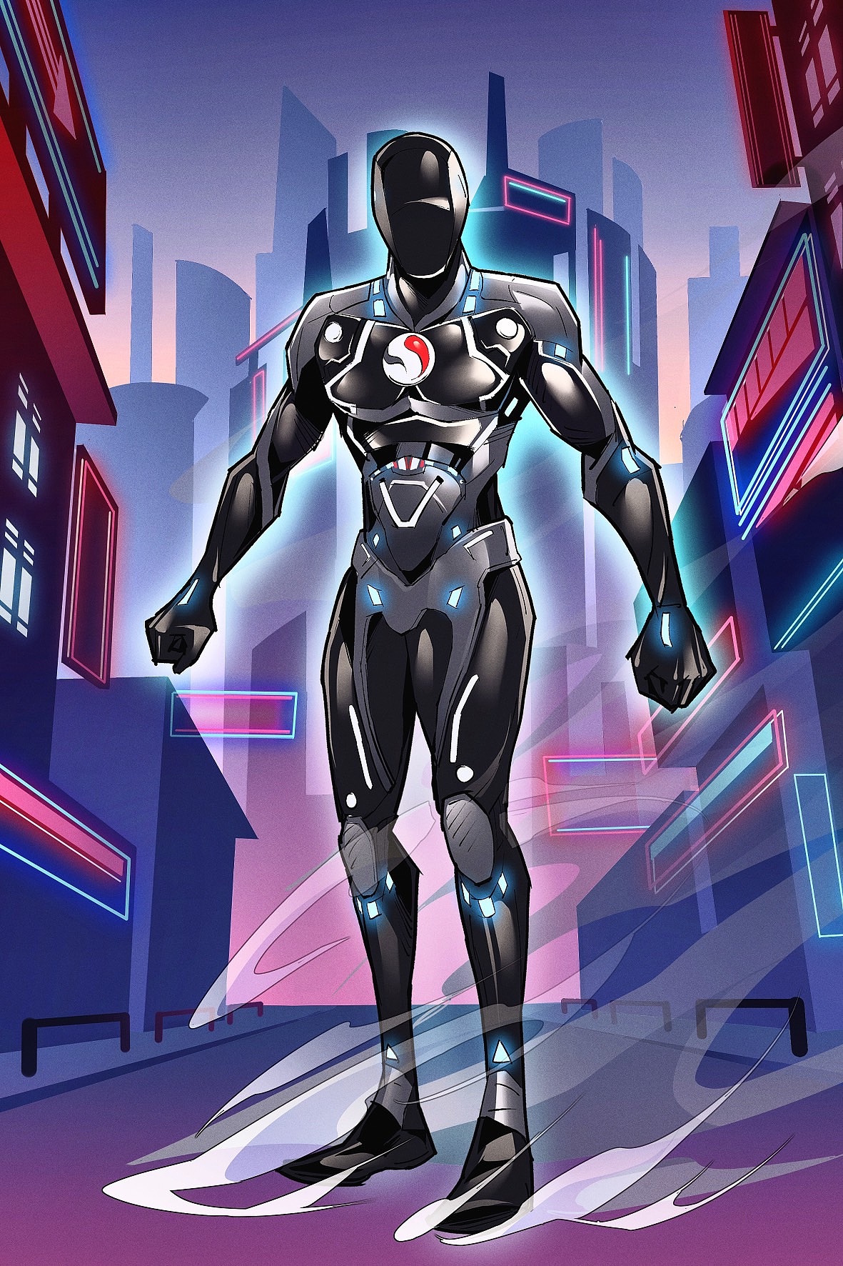 骁龙电竞女战士amira美漫插画写实风