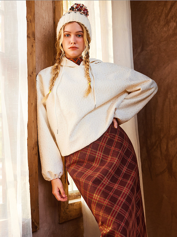 田园风女模 优雅金发女外模 平面模特 女装外模 高级