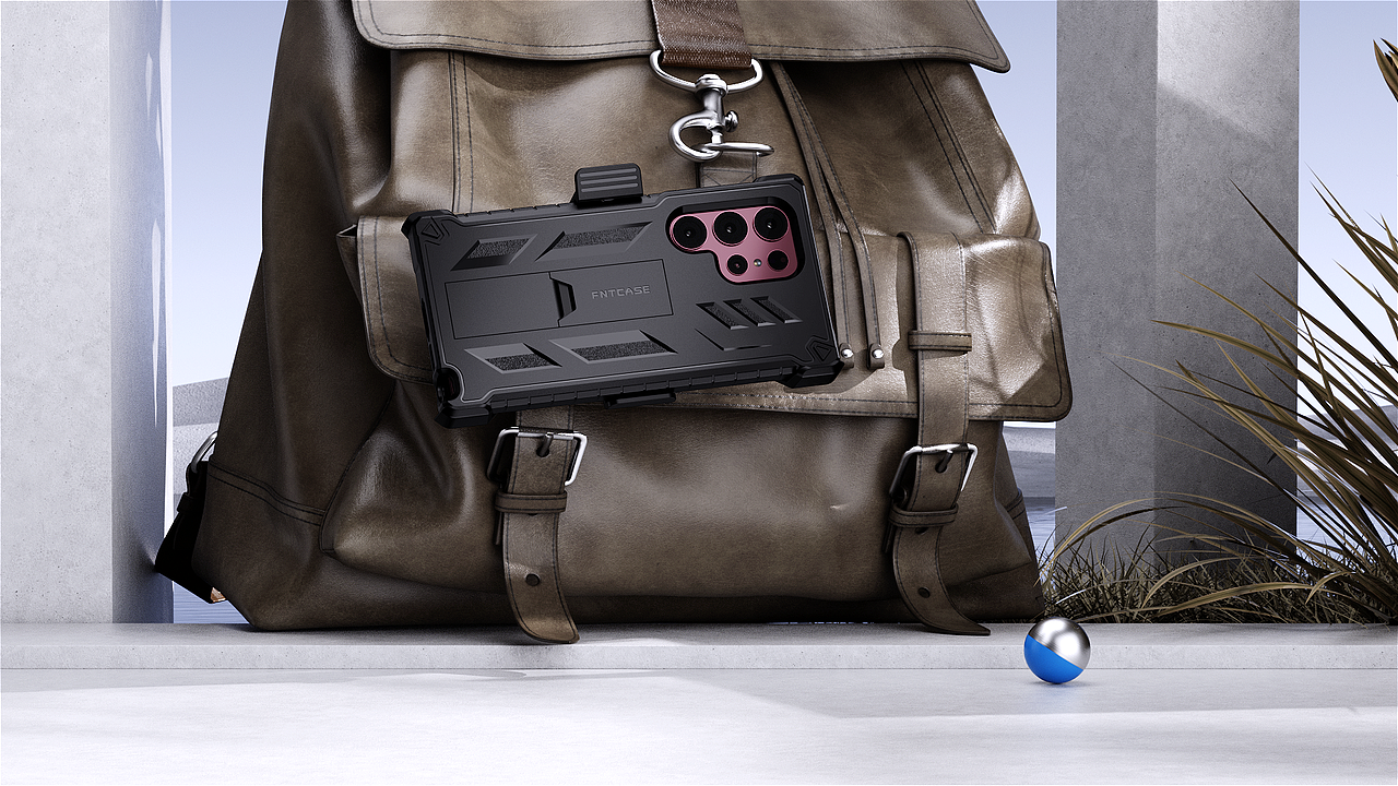 三星S23Ultra手机壳-产品广告