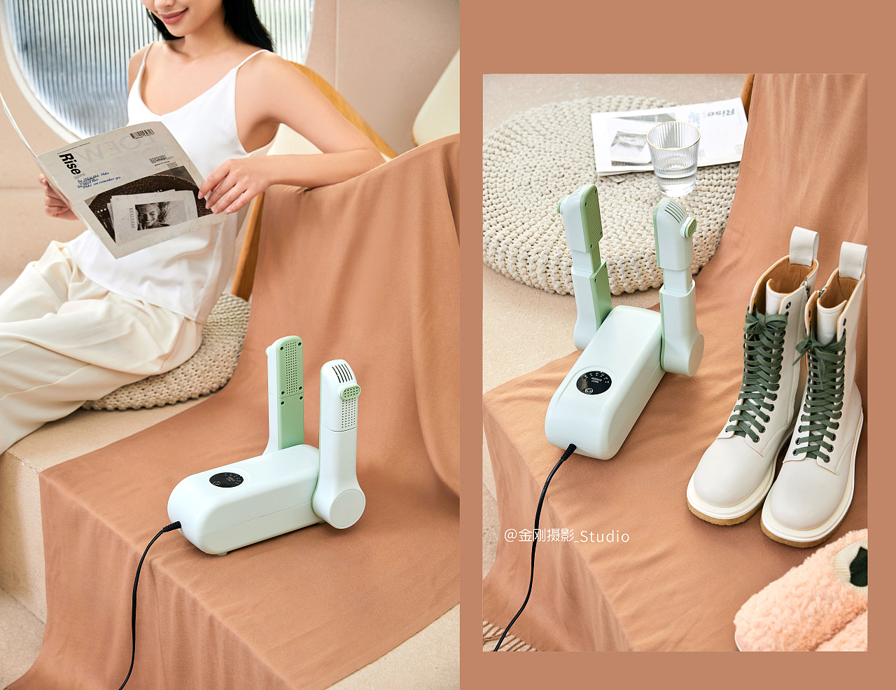 烘鞋机电商拍摄 小家电用品