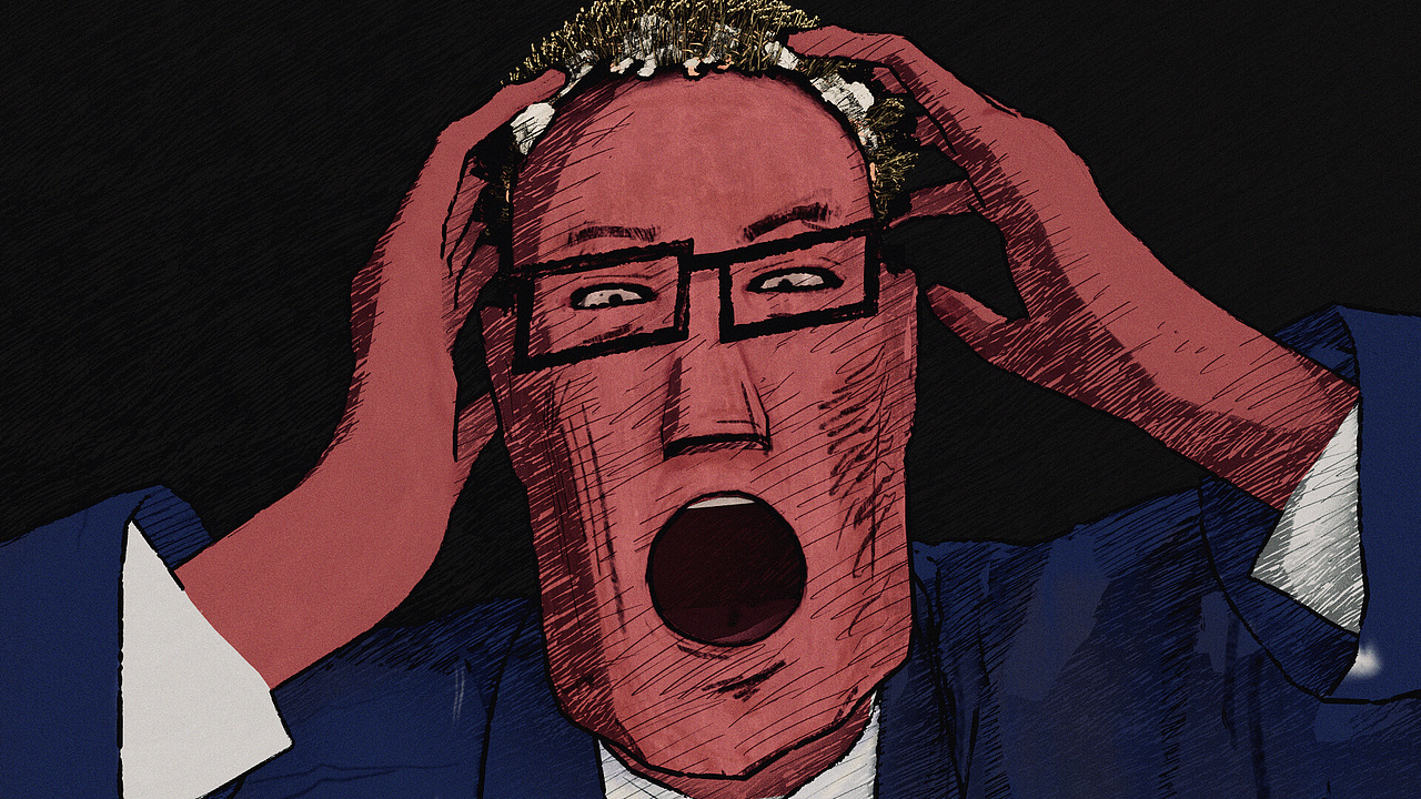 "秃然发生"纪录片动画片头