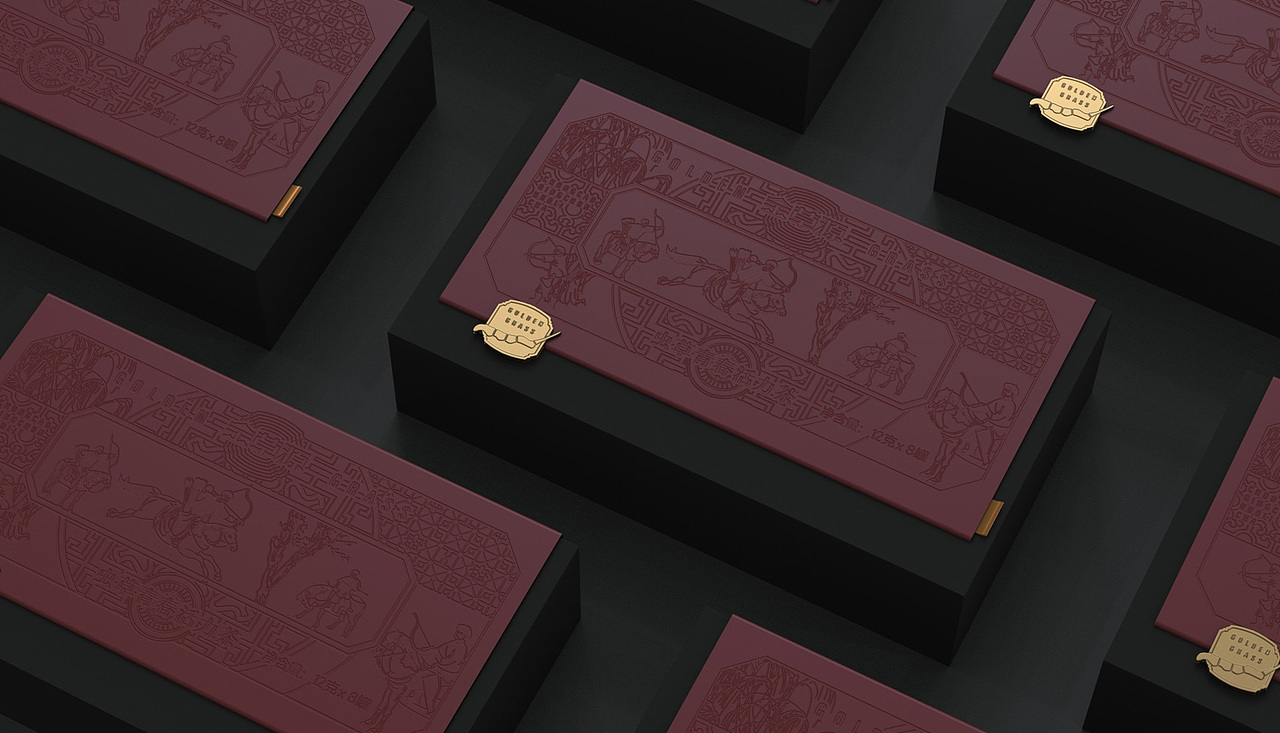  虫草养生茶包装设计 养生茶礼盒包装设计 礼盒包装