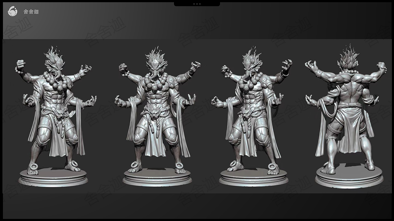 【次时代】3D角色建模（图ZMzQwMzAyOTIw） - 人物/生物 - 站酷设计师舍舍迦原创素材 - 站酷ZCOOL