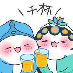 小娘鱼是条鱼 | 苏州城市动态表情包 | 金奖（图ZMzMxODgyNTQw） - 商业插画 - 站酷设计师郭澜今原创素材 - 站酷ZCOOL