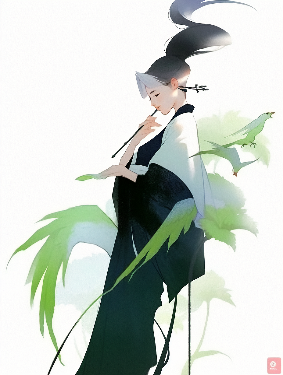 绿野仙子,静空皎月