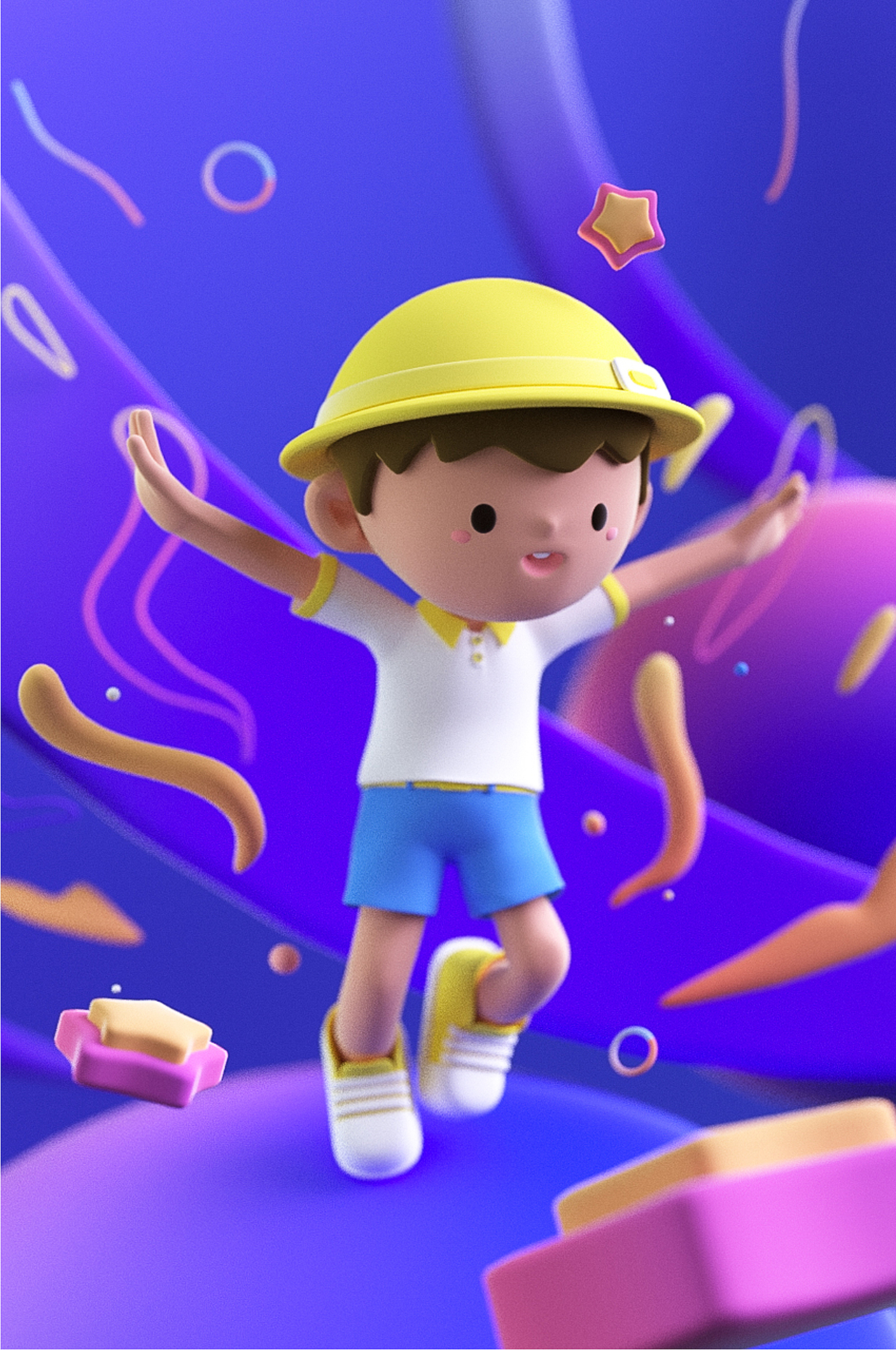 9月，小人物場(chǎng)景渲染（圖ZMjk3NTYwODAw） - 電商 - 站酷設(shè)計(jì)師yangyuping原創(chuàng)素材 - 站酷ZCOOL