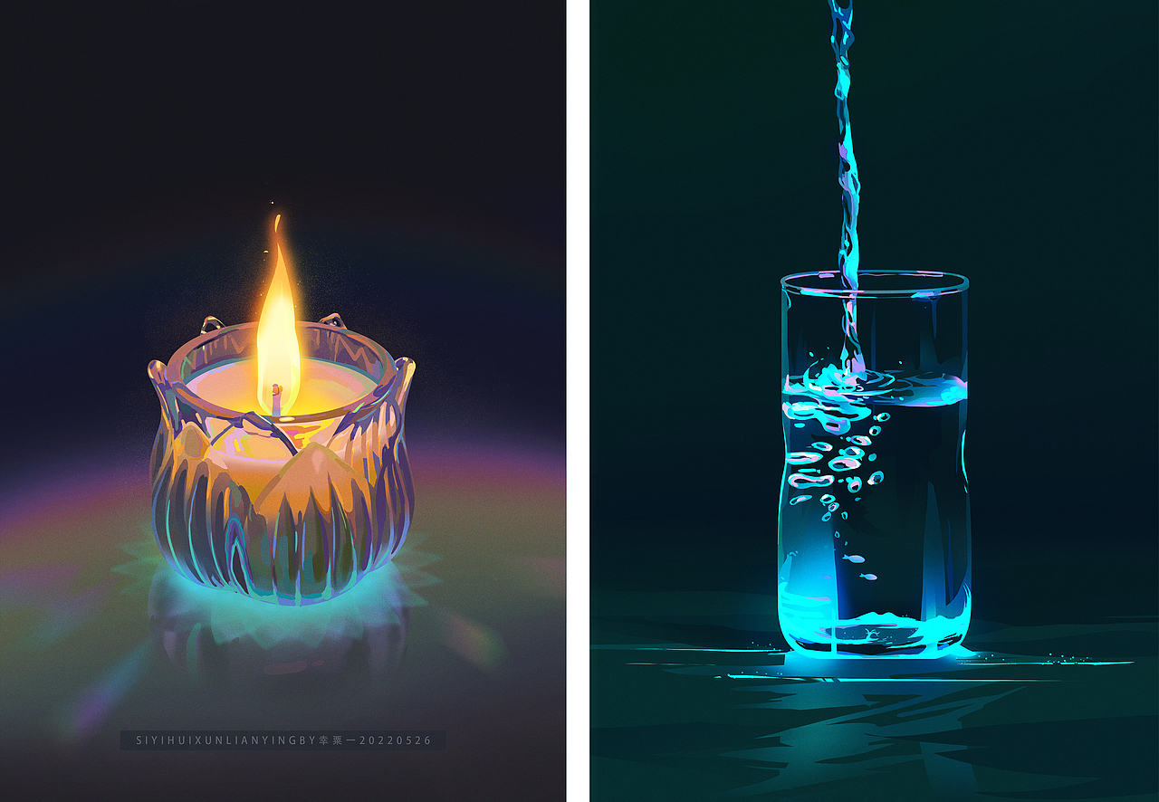 2022年色彩速涂合集(一)