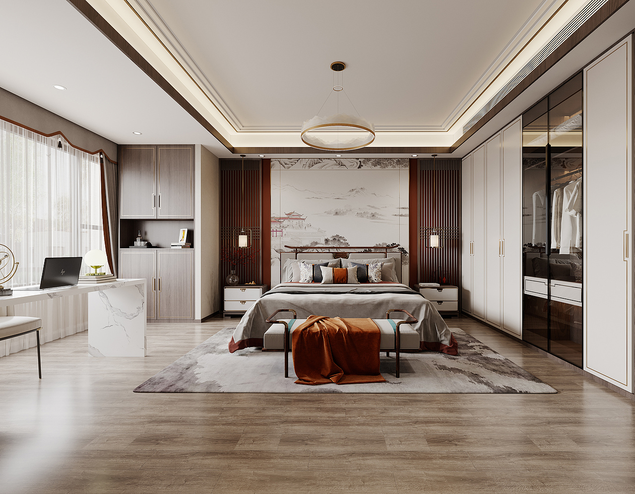 #WOW 新中式卧室集锦