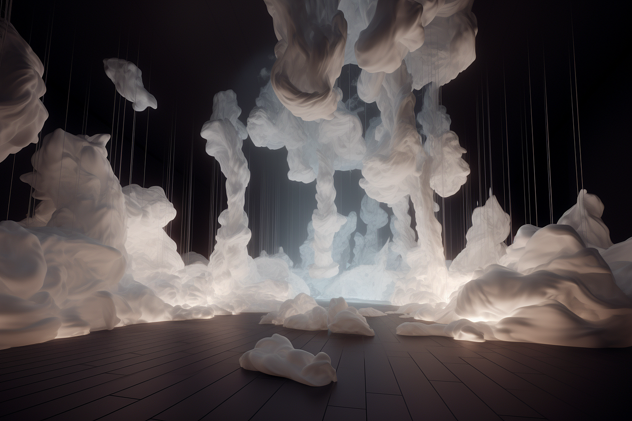 当云进入艺术馆（图ZMzM4MzkyMDM2） - 实验艺术 - 站酷设计师灼烧镜片原创素材 - 站酷ZCOOL