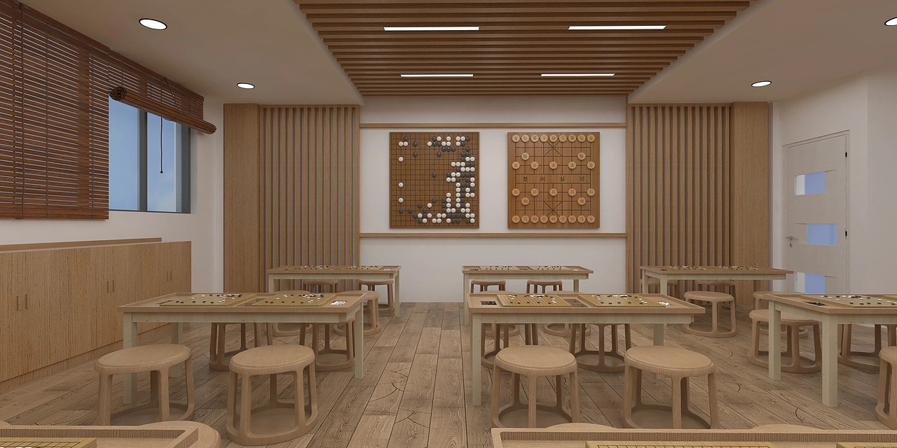 ⚫️设计方案 | 围棋室
