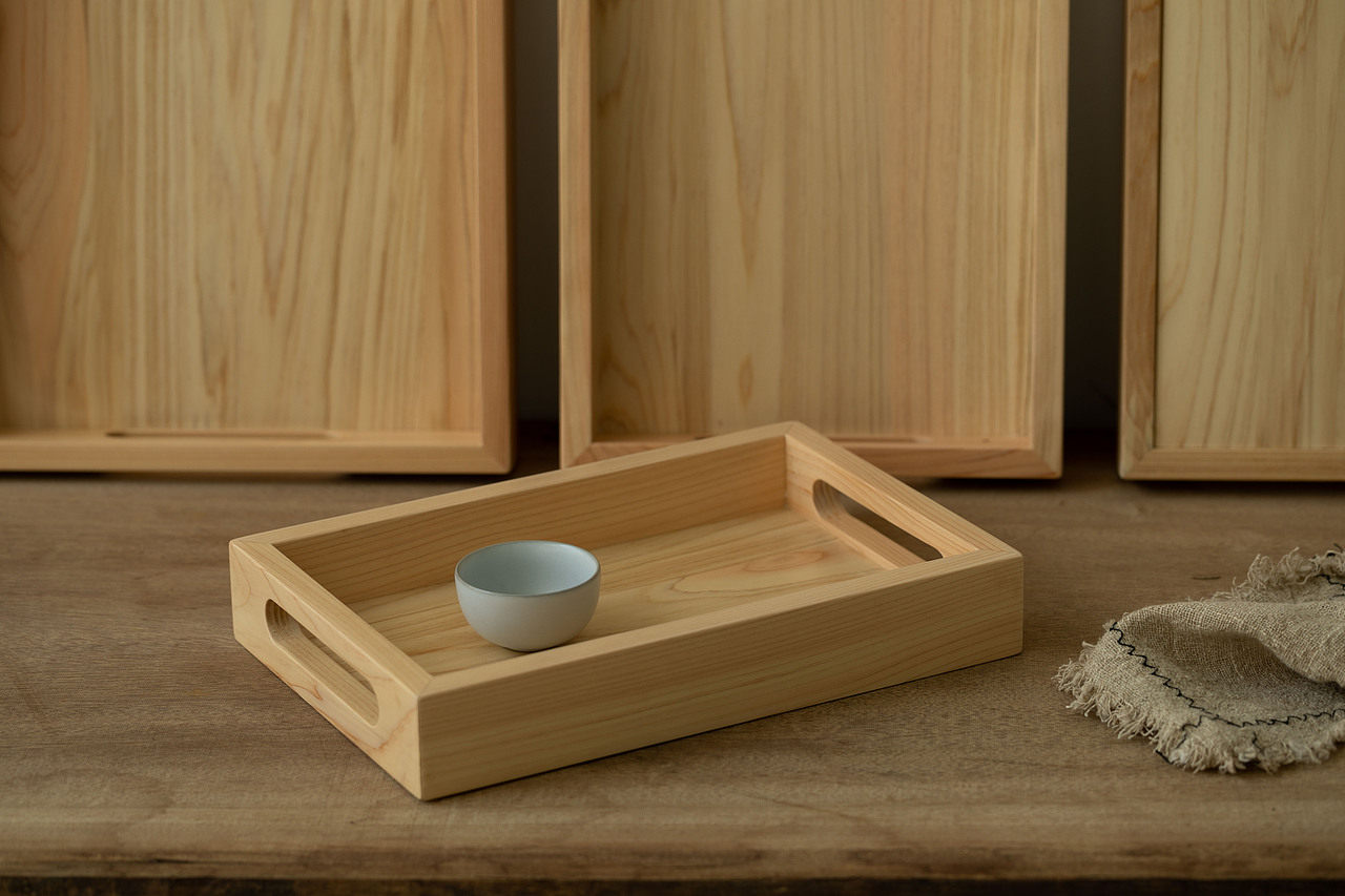 家居摄影-原木托盘拍摄